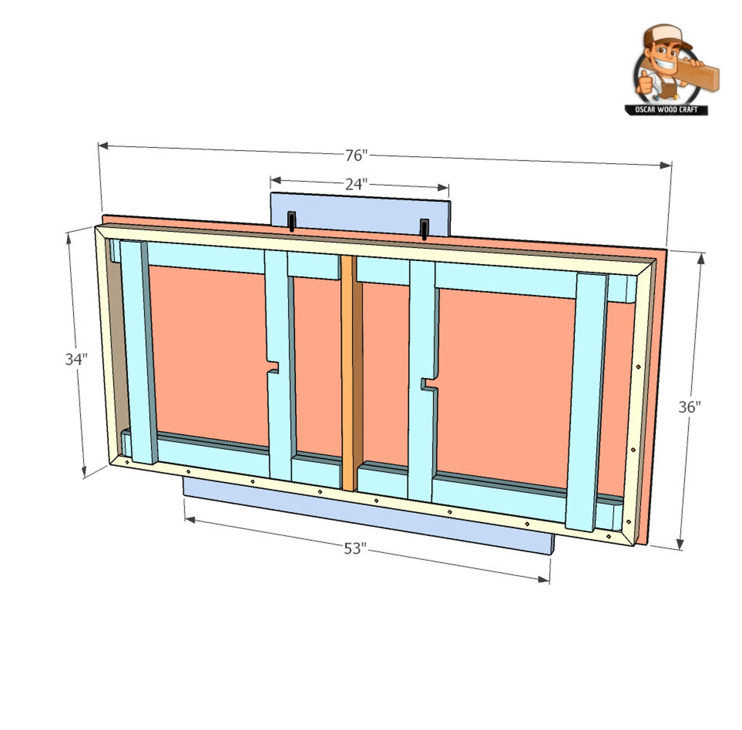 Wall-Mounted Folding Workbench Plans - Written and Video